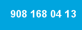 908 168 04 13 908 168 04 13